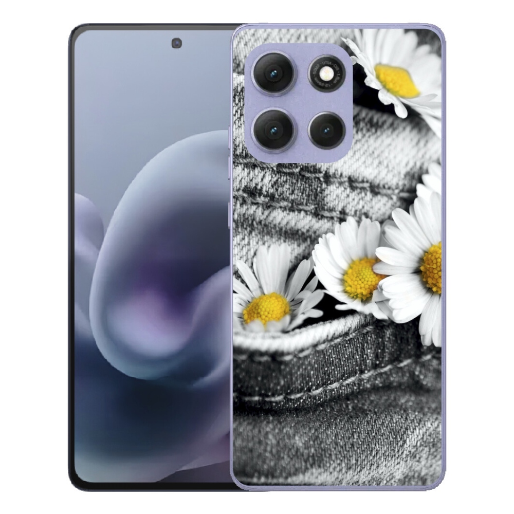 Gélový obal mmCase pre Motorola Moto G86 Power 5G – sedmokrásky