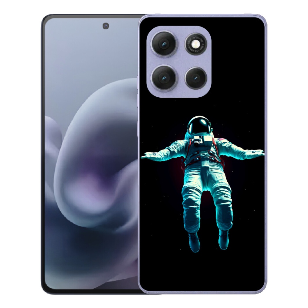 Gélový obal mmCase pre Motorola Moto G86 Power 5G – kozmonaut