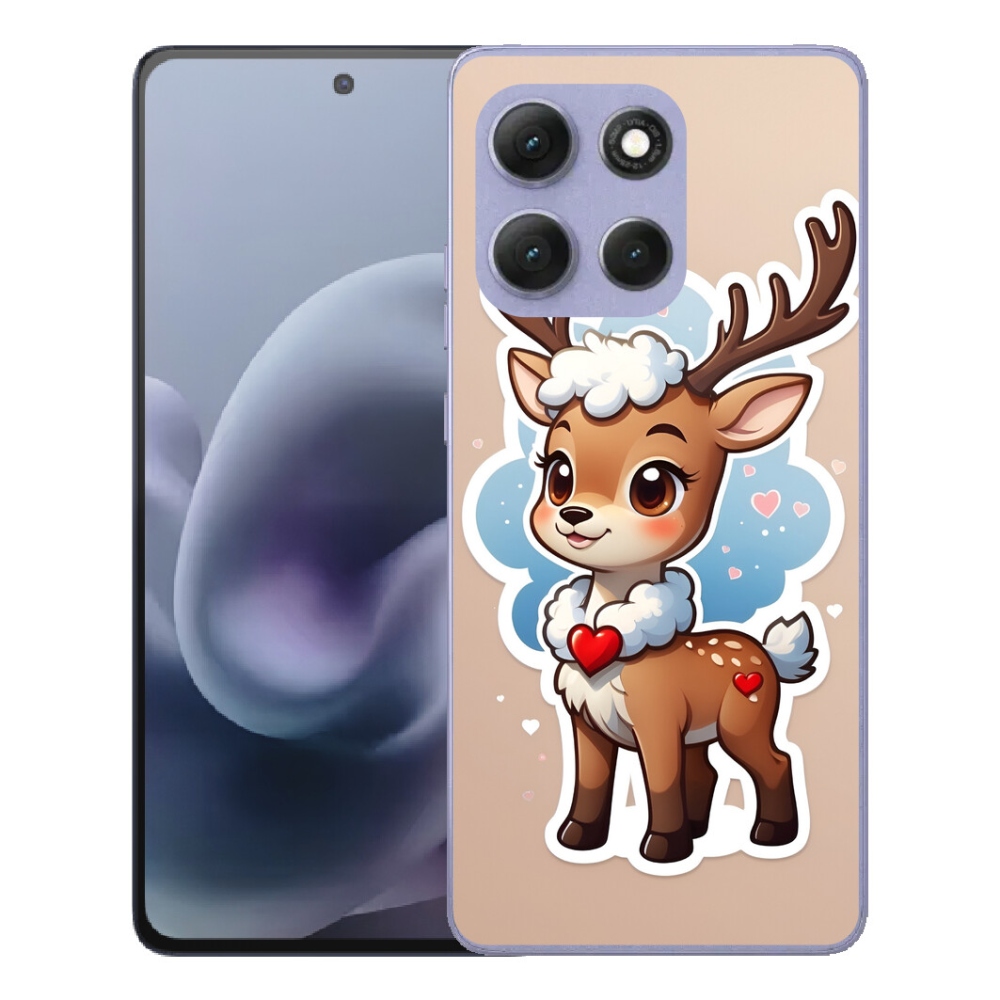 Gélový obal mmCase pre Motorola Moto G86 Power 5G – kreslený sob