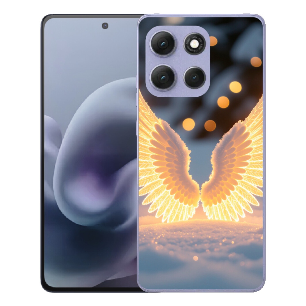 Gélový obal mmCase pre Motorola Moto G86 Power 5G – krídla