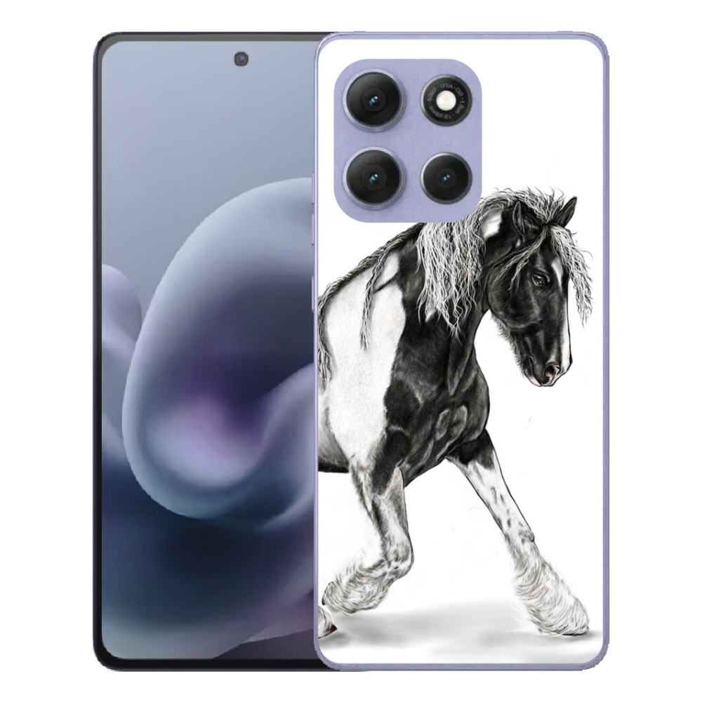 Gélový obal mmCase pre Motorola Moto G86 Power 5G – kôň