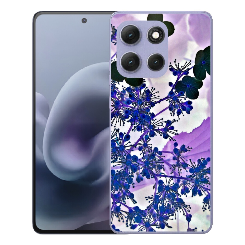 Gélový obal mmCase pre Motorola Moto G86 Power 5G – kvet hortenzie