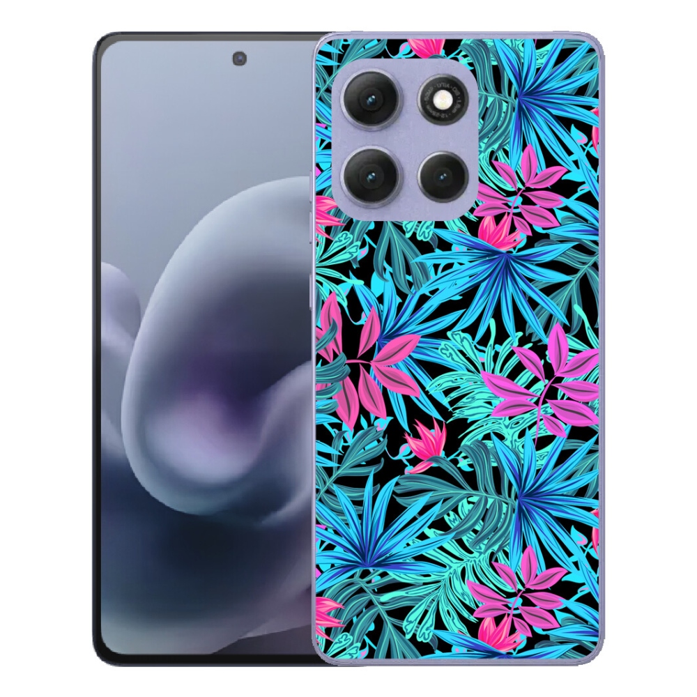 Gélový obal mmCase pre Motorola Moto G86 Power 5G – kvety 3