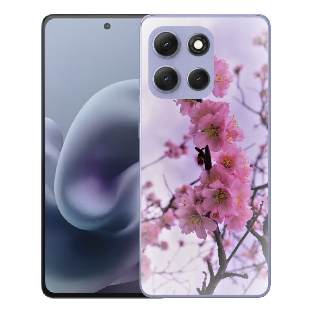 Gélový obal mmCase pre Motorola Moto G86 Power 5G – kvety 7