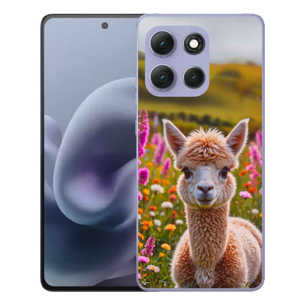 Gélový obal mmCase pre Motorola Moto G86 Power 5G – lama na lúke