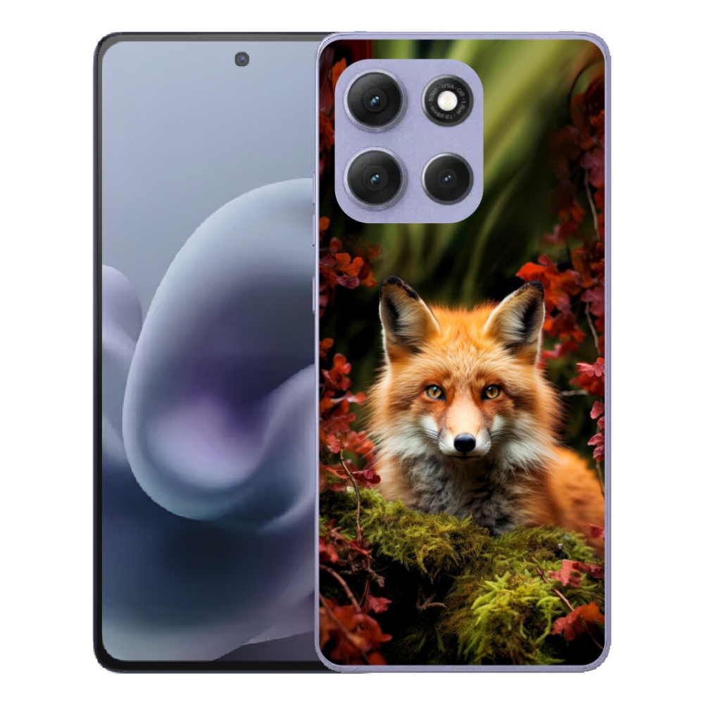 Gélový obal mmCase na Motorola Moto G86 Power 5G – líška v lese