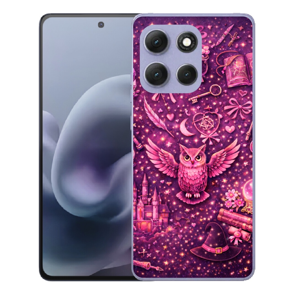 Gélový obal mmCase pre Motorola Moto G86 Power 5G – magický svet