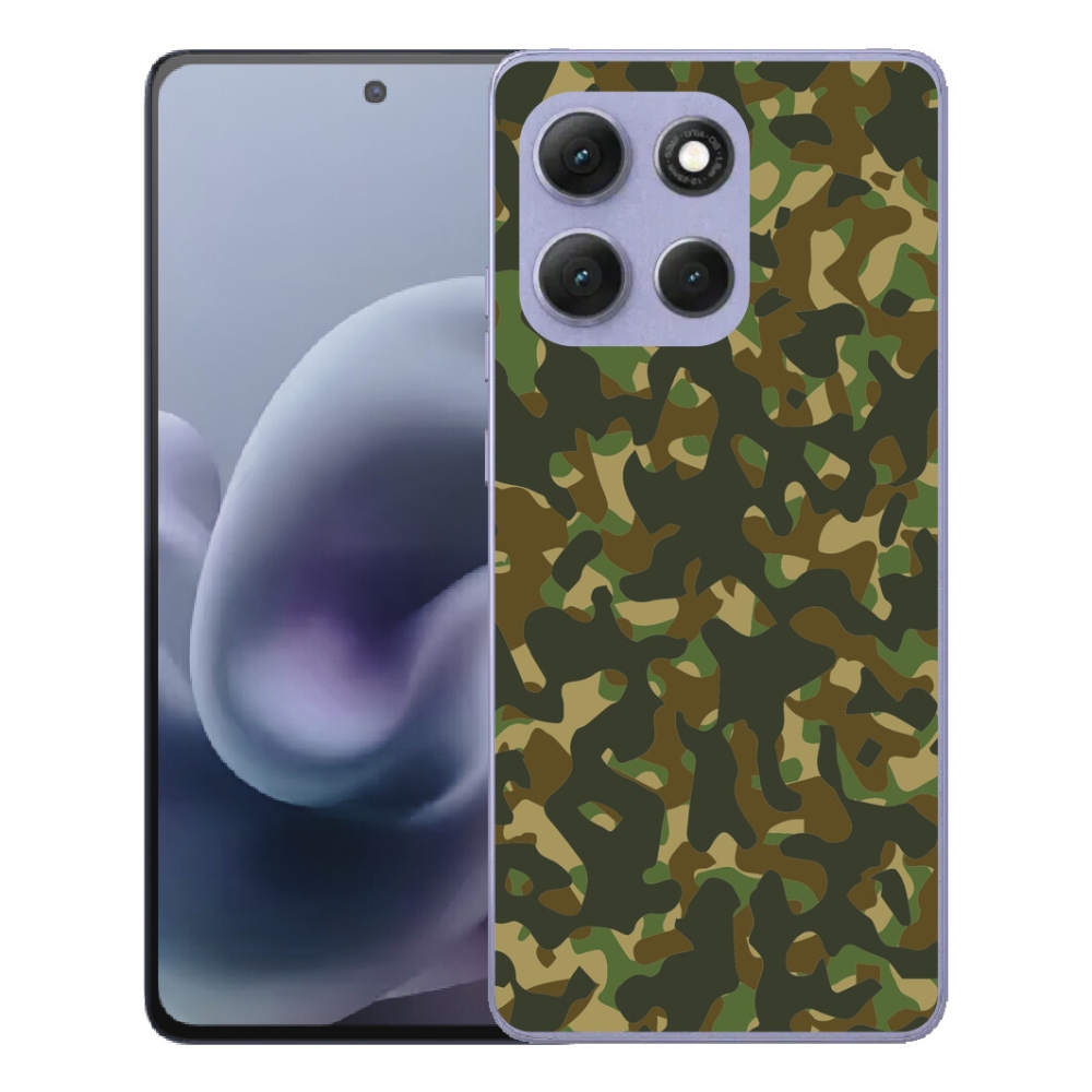 Gélové puzdro mmCase pre Motorola Moto G86 Power 5G – maskovací vzor 1