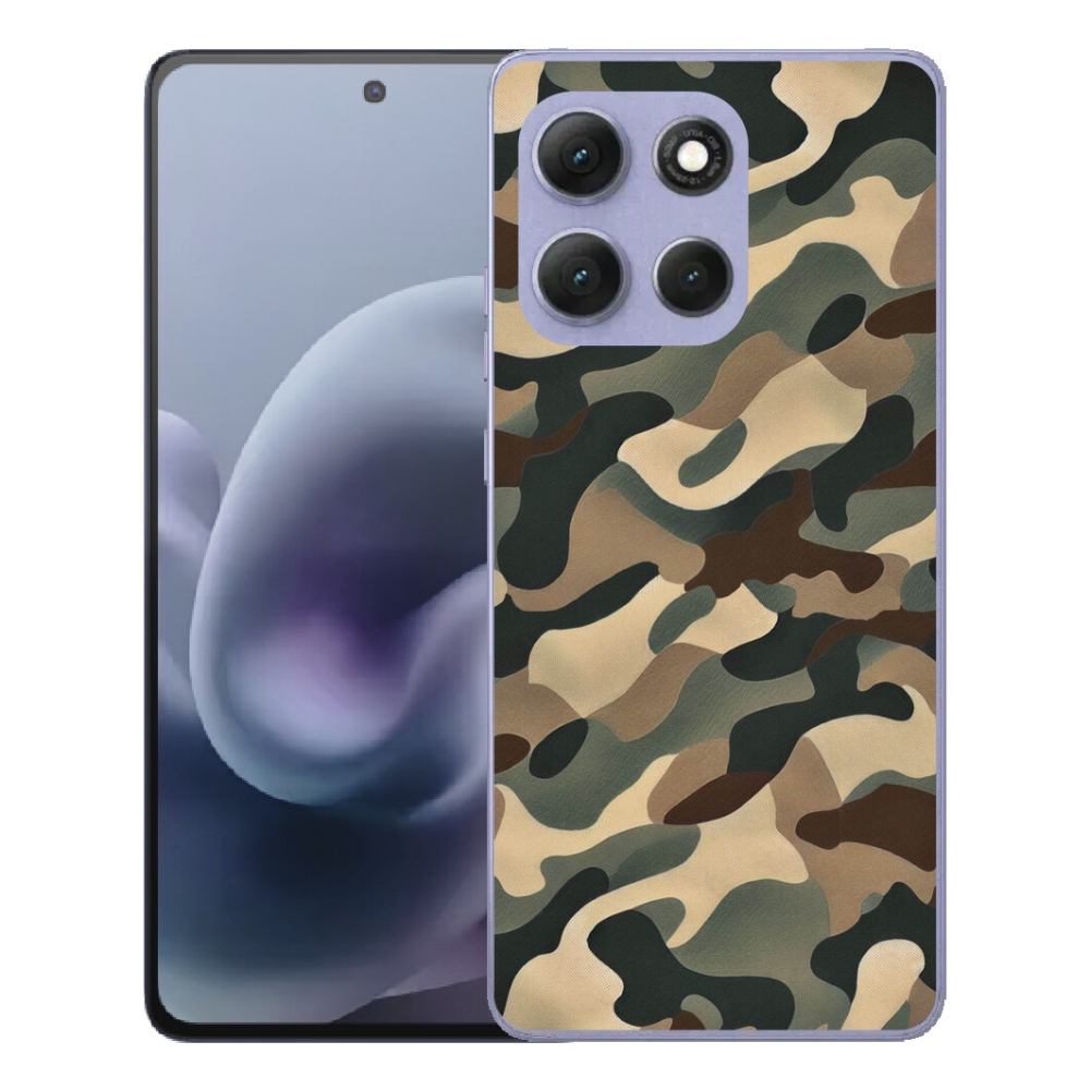 Gélové puzdro mmCase pre Motorola Moto G86 Power 5G – maskovací vzor 11