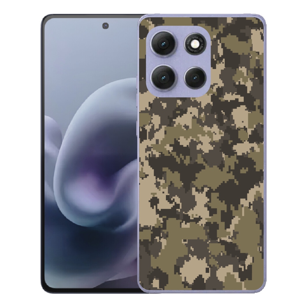 Gélové puzdro mmCase pre Motorola Moto G86 Power 5G – maskovací vzor 12