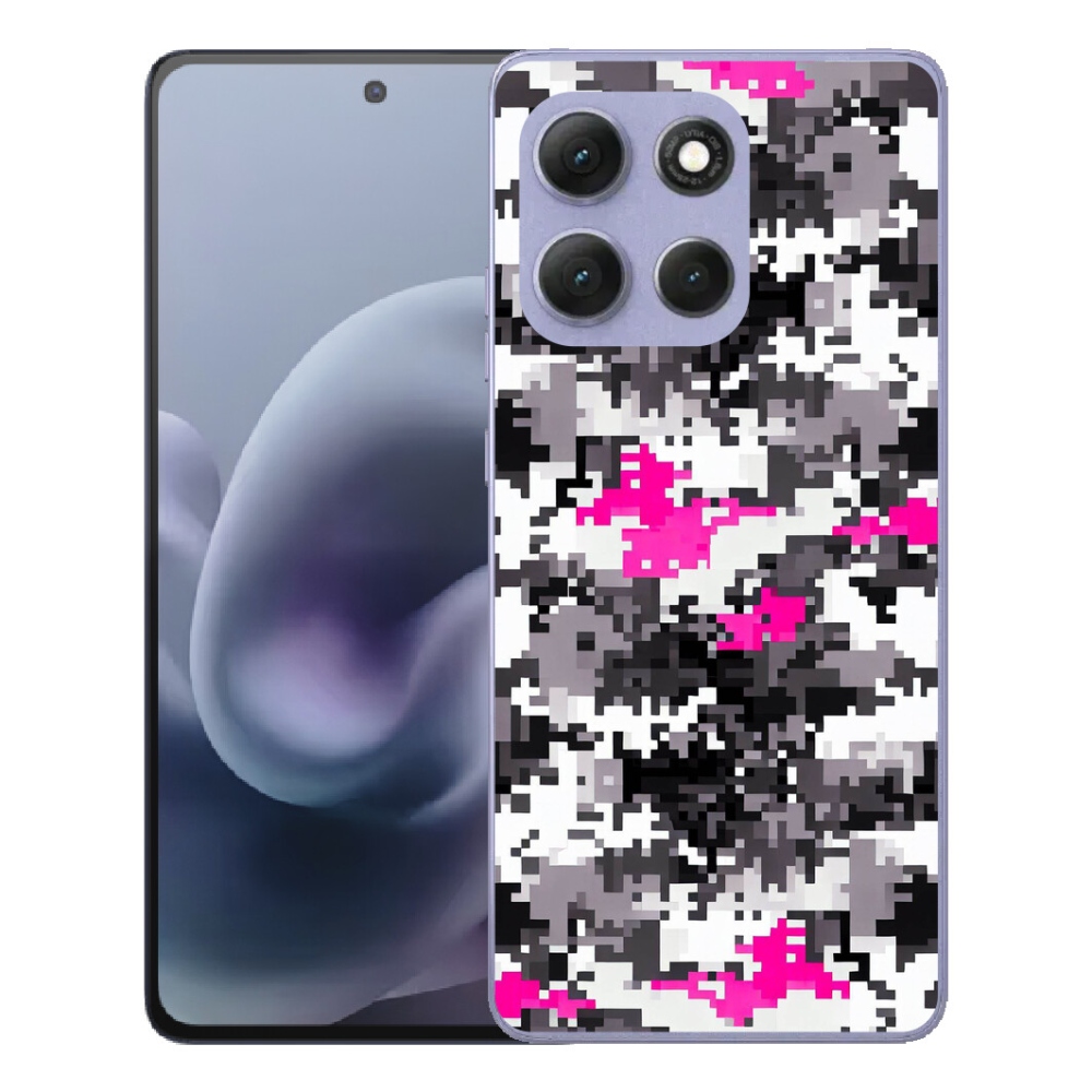 Gélové puzdro mmCase pre Motorola Moto G86 Power 5G – maskovací vzor 4