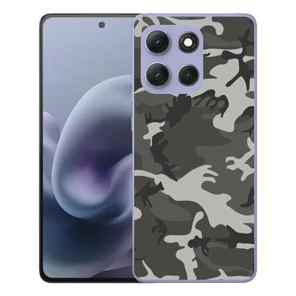 Gélové puzdro mmCase pre Motorola Moto G86 Power 5G – maskovací vzor