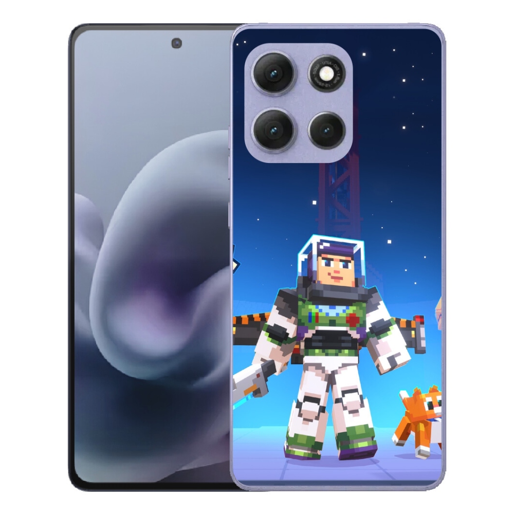 Gélový obal mmCase pre Motorola Moto G86 Power 5G – Minecraft 2