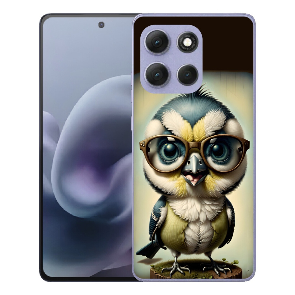 Gélový obal mmCase pre Motorola Moto G86 Power 5G – dieťa s okuliarmi