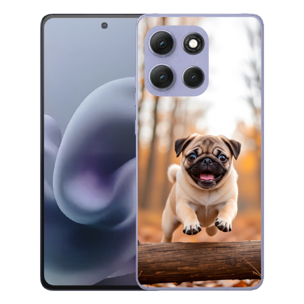 Gélový obal mmCase pre Motorola Moto G86 Power 5G – mops 2