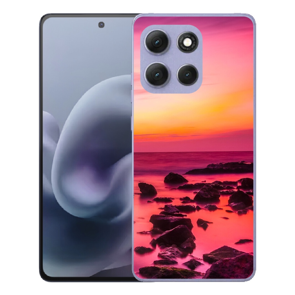 Gélový obal mmCase pre Motorola Moto G86 Power 5G – more a žiara