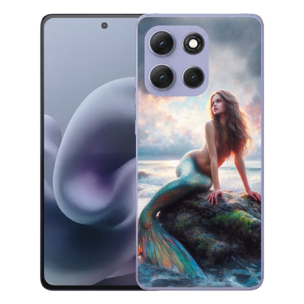 Gélový obal mmCase pre Motorola Moto G86 Power 5G – morská panna