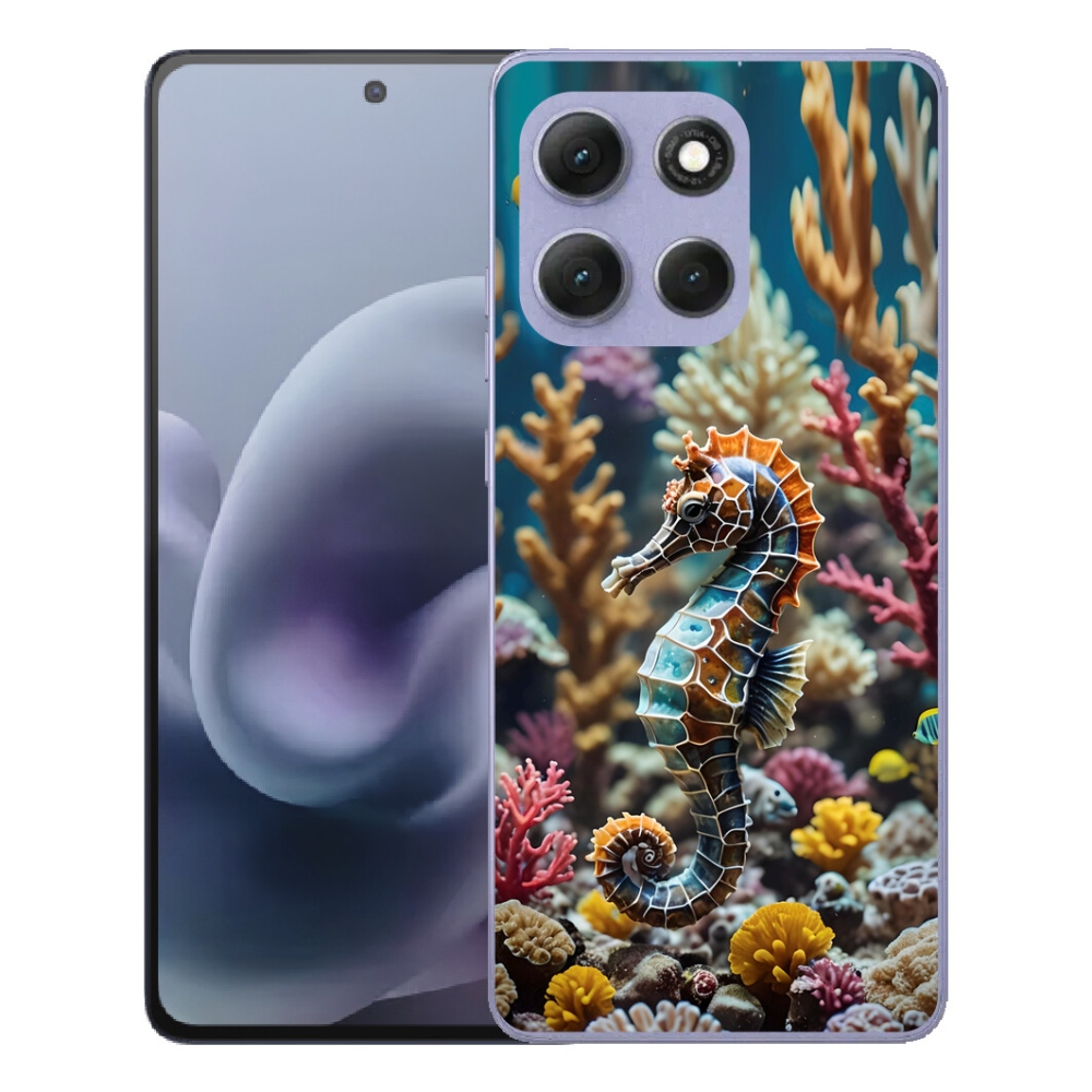 Gélové puzdro mmCase pre Motorola Moto G86 Power 5G – morský koník 2