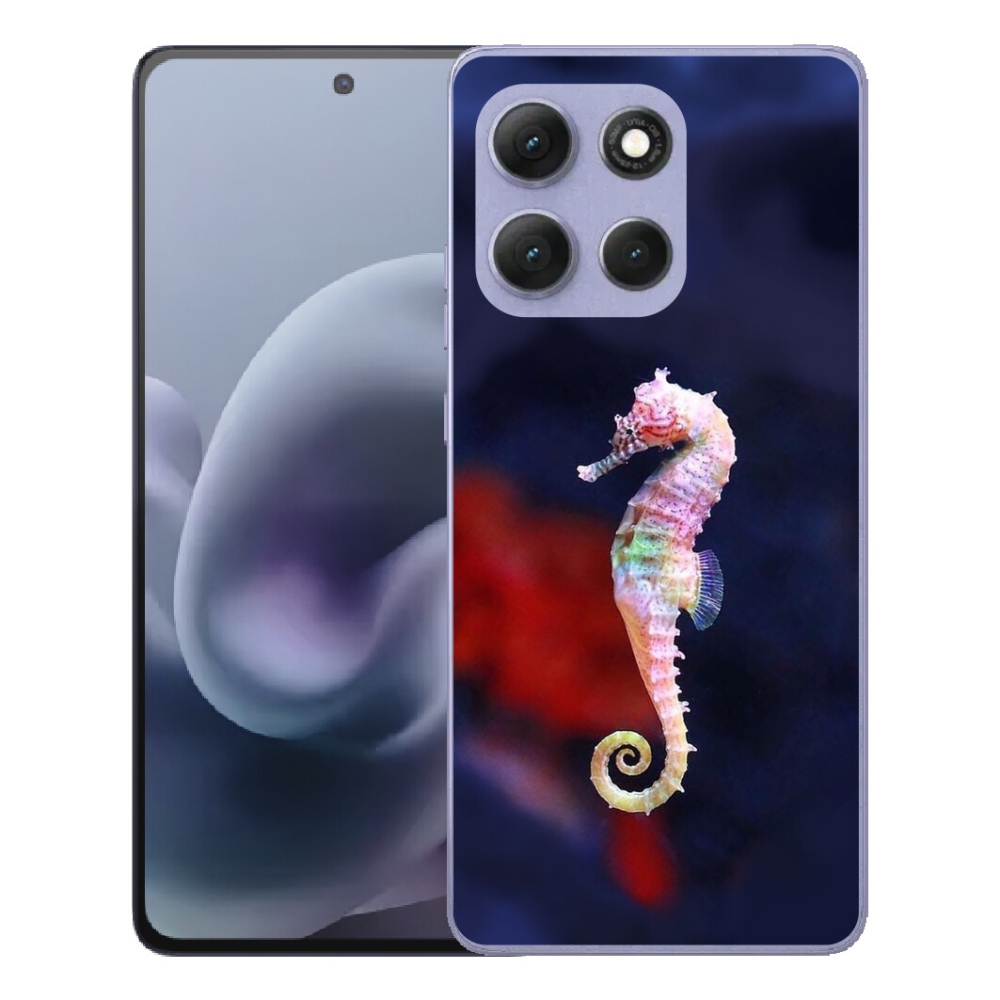 Gélové puzdro mmCase pre Motorola Moto G86 Power 5G – morský koník