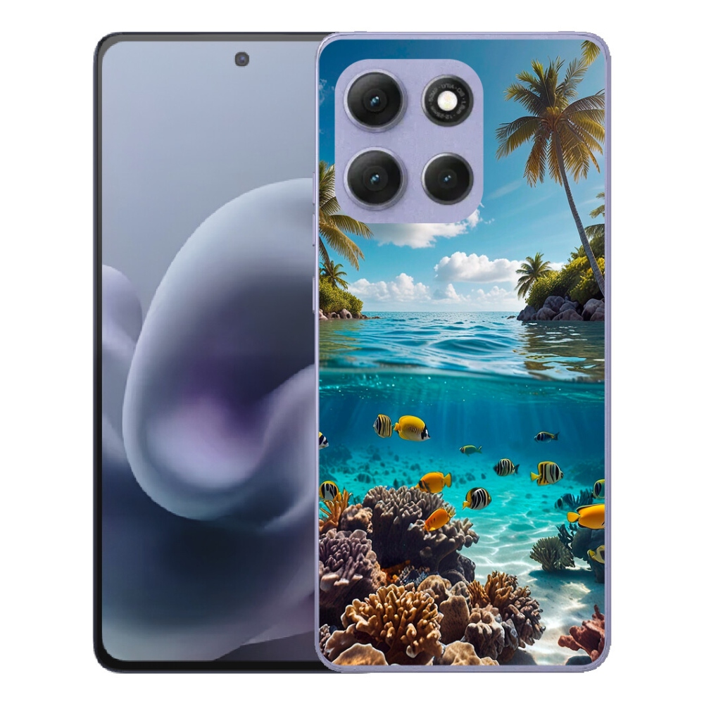 Gélový obal mmCase pre Motorola Moto G86 Power 5G – morský svet 4