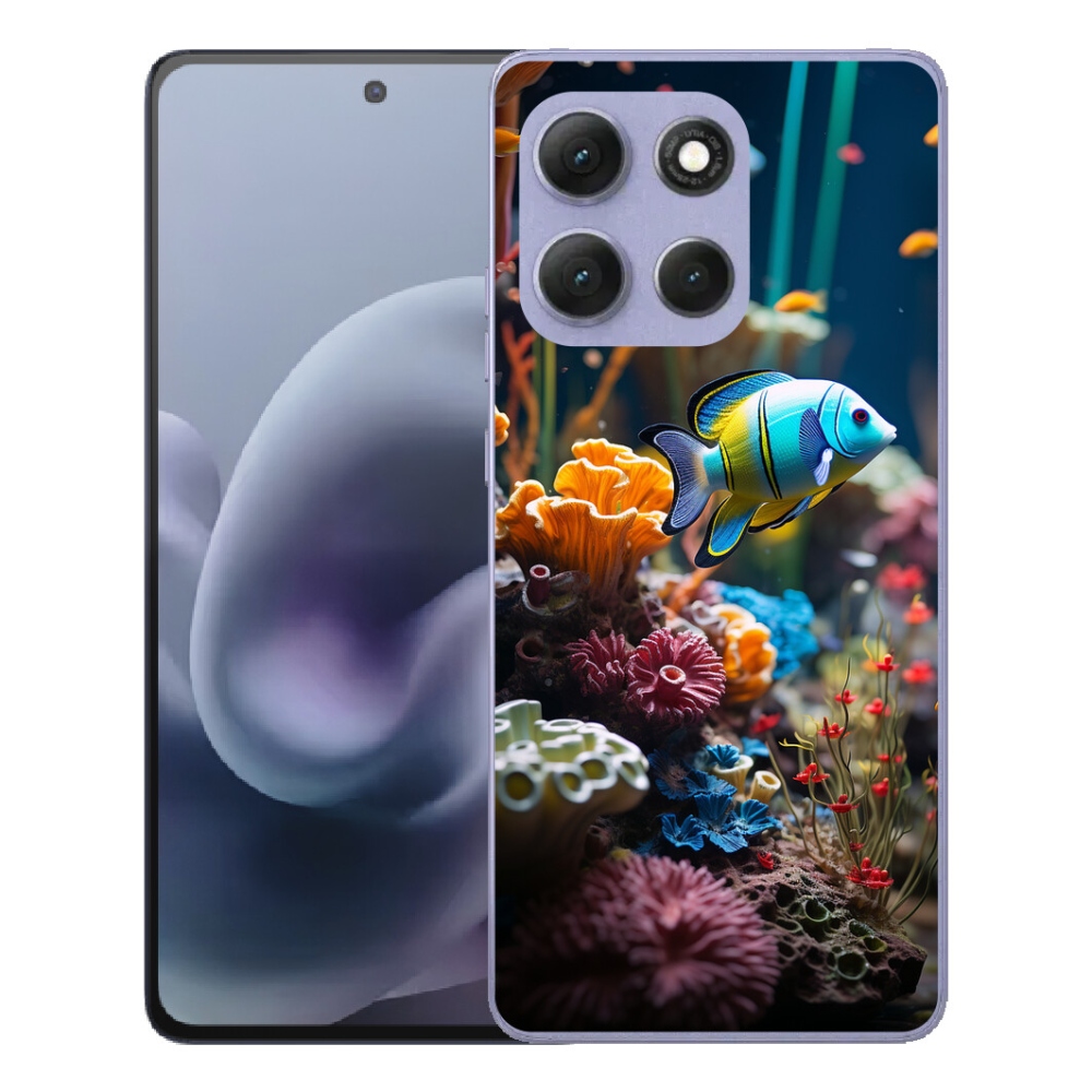 Gélový obal mmCase pre Motorola Moto G86 Power 5G – Morský svet 5