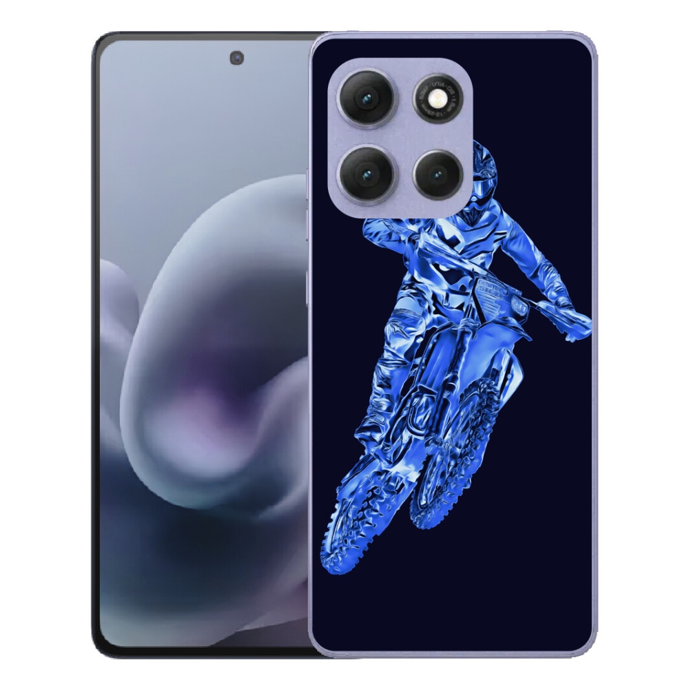 Gélový obal mmCase pre Motorola Moto G86 Power 5G – motocross 1