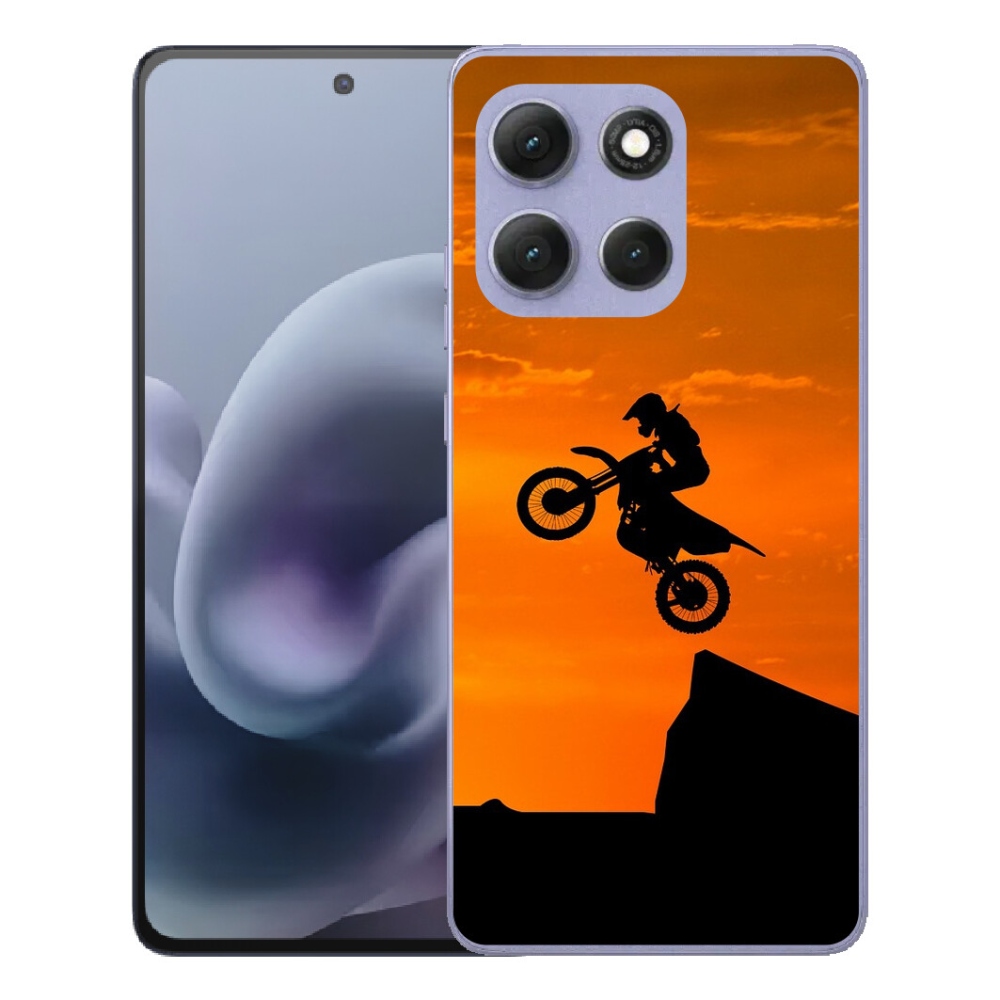 Gélový obal mmCase pre Motorola Moto G86 Power 5G – motokros