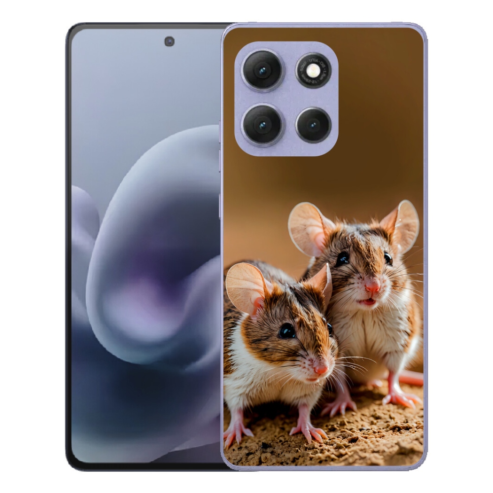 Gélový obal mmCase pre Motorola Moto G86 Power 5G – duo myší