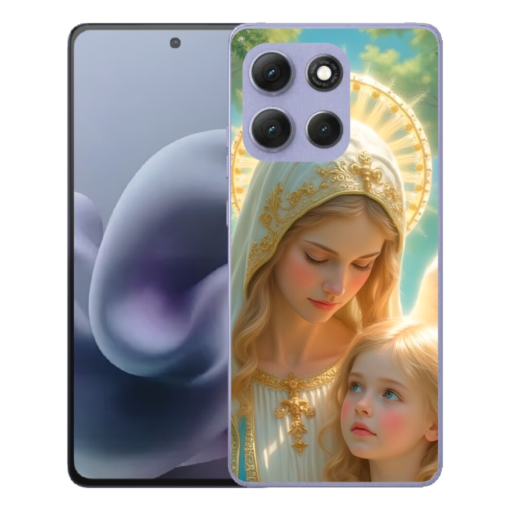 Gélový obal mmCase pre Motorola Moto G86 Power 5G – náboženský motív 2