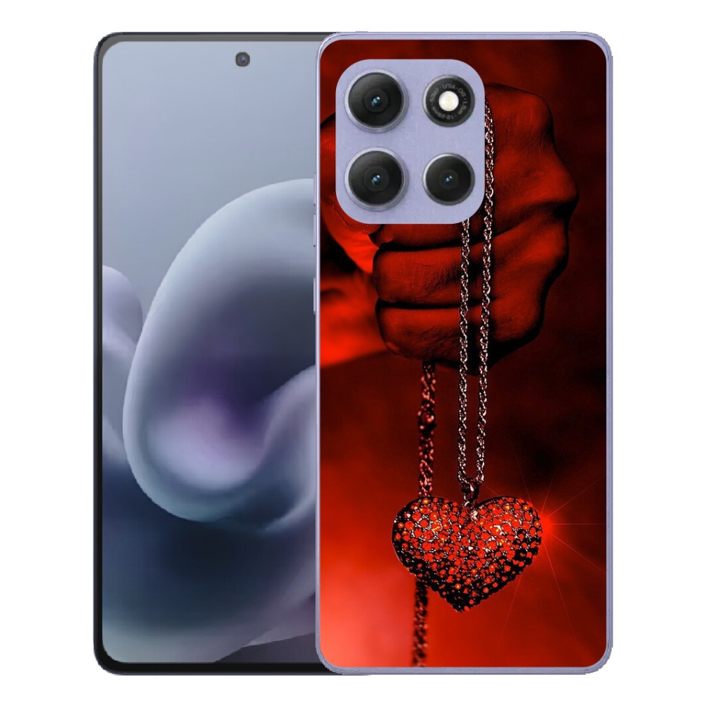 Gélový obal mmCase pre Motorola Moto G86 Power 5G – náhrdelník