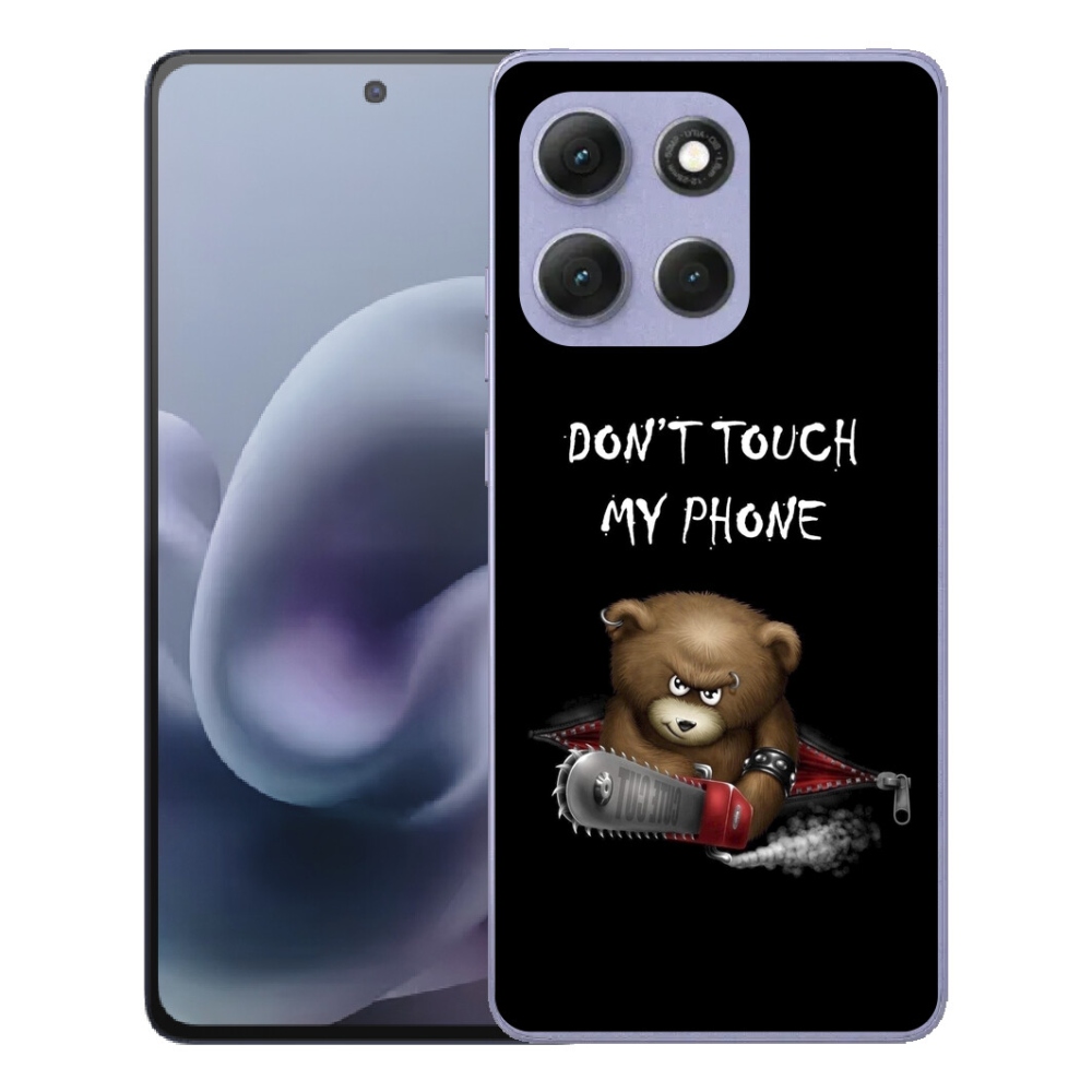 Gélový obal mmCase pre Motorola Moto G86 Power 5G – nedotýkaj sa telefónu