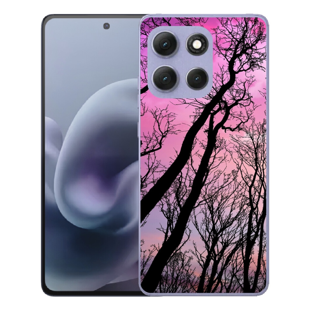 Gélový obal mmCase pre Motorola Moto G86 Power 5G – popadané stromy