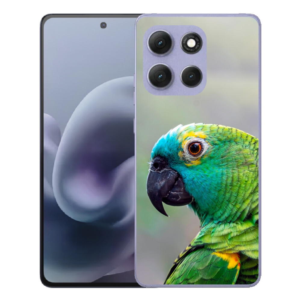 Gélový obal mmCase pre Motorola Moto G86 Power 5G – papagáj amazonský