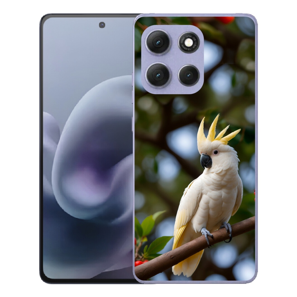 Gélový obal mmCase pre Motorola Moto G86 Power 5G – kakadu 3