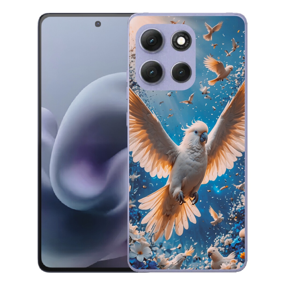 Gélový obal mmCase pre Motorola Moto G86 Power 5G – kakadu