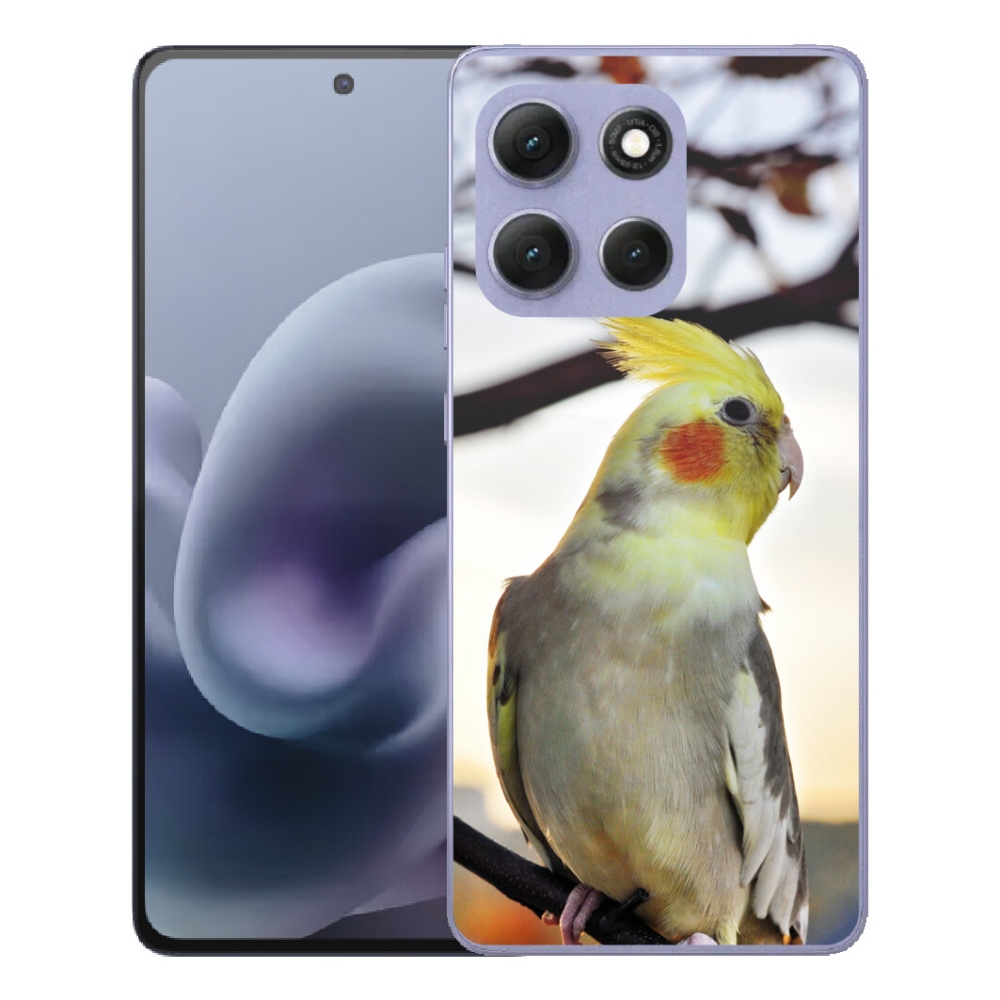Gélový obal mmCase na Motorola Moto G86 Power 5G – papagáj korela