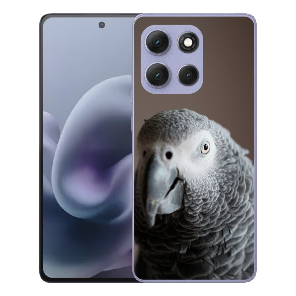 Gélový obal mmCase pre Motorola Moto G86 Power 5G – papagáj žako 2