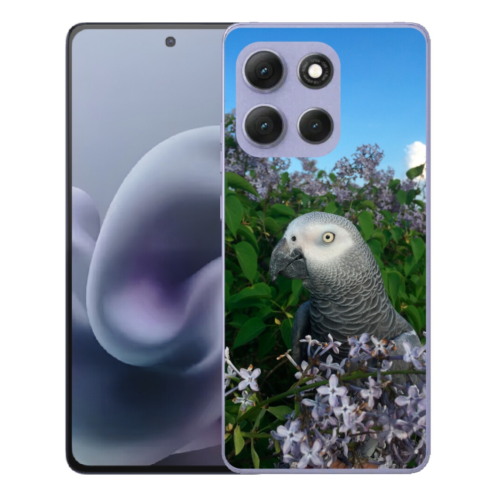 Gélový obal mmCase pre Motorola Moto G86 Power 5G – papagáj žako