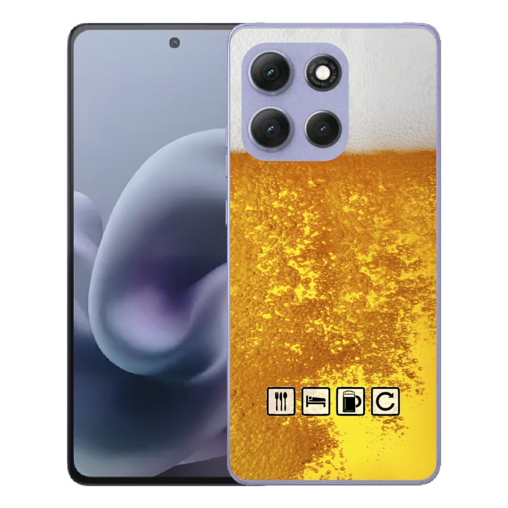 Gélový obal mmCase pre Motorola Moto G86 Power 5G – motív piva 3