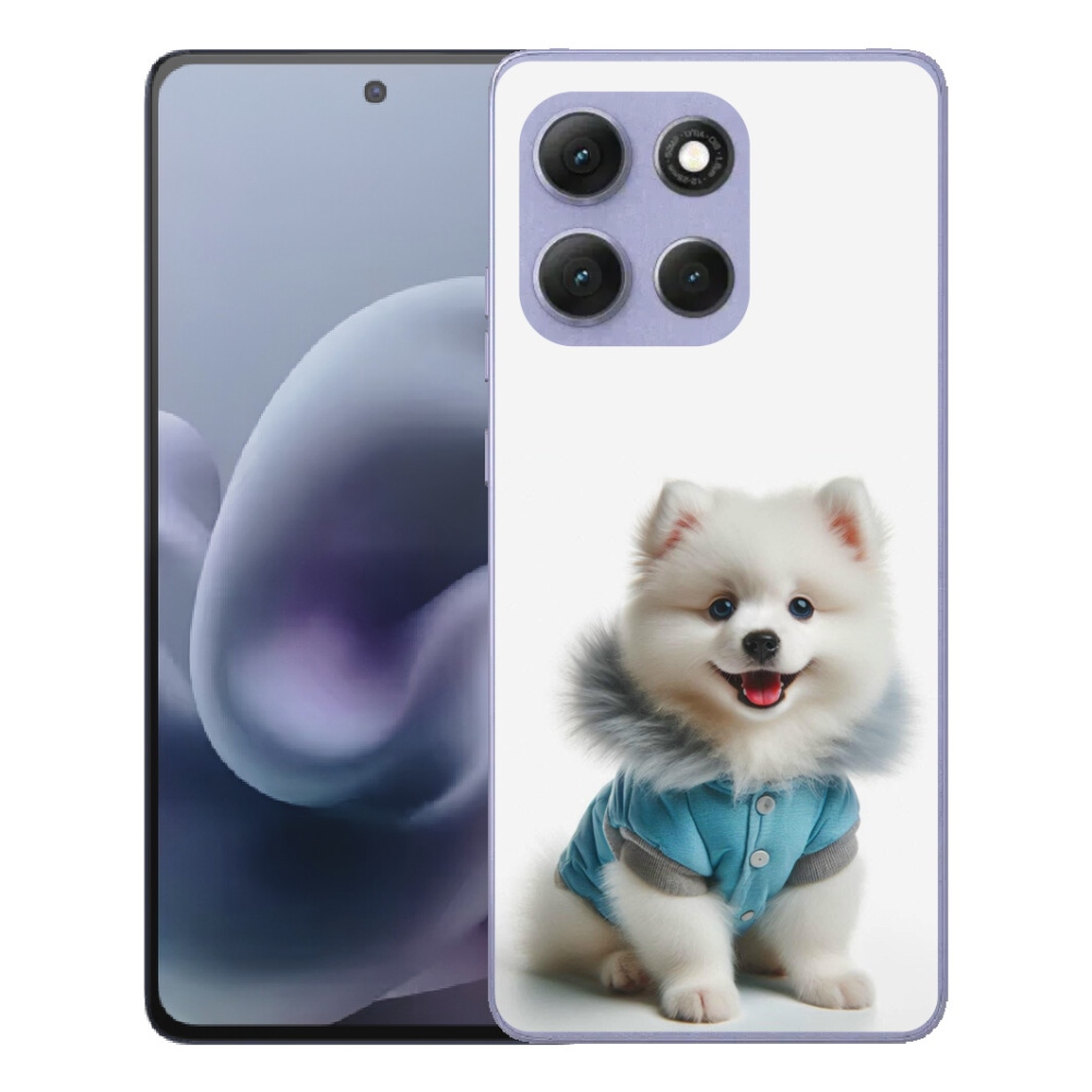 Gélový obal mmCase pre Motorola Moto G86 Power 5G – pomeranian