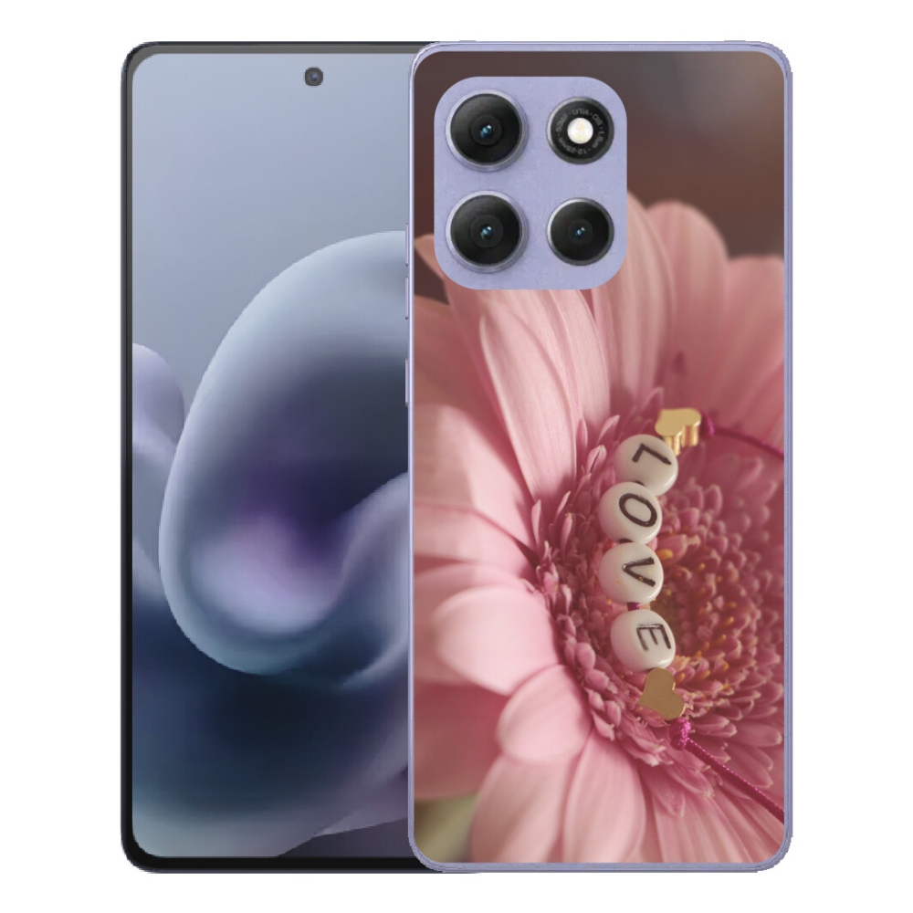 Gélový obal mmCase na Motorola Moto G86 Power 5G – prívesok „love“