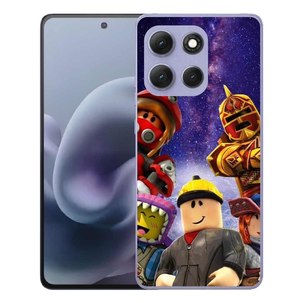 Gélový obal mmCase pre Motorola Moto G86 Power 5G – Roblox 3
