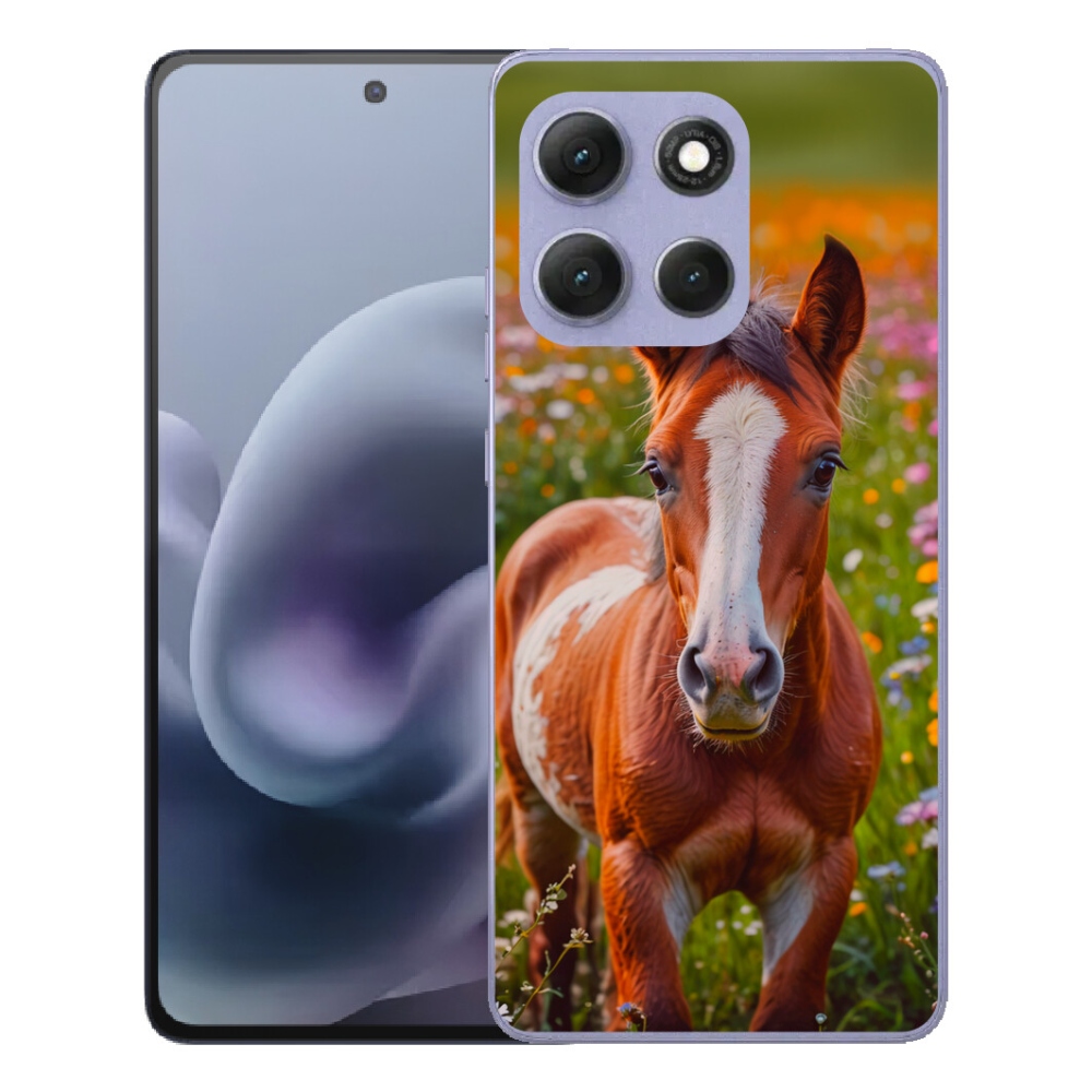 Gélové puzdro mmCase pre Motorola Moto G86 Power 5G – roztomilé žriebä