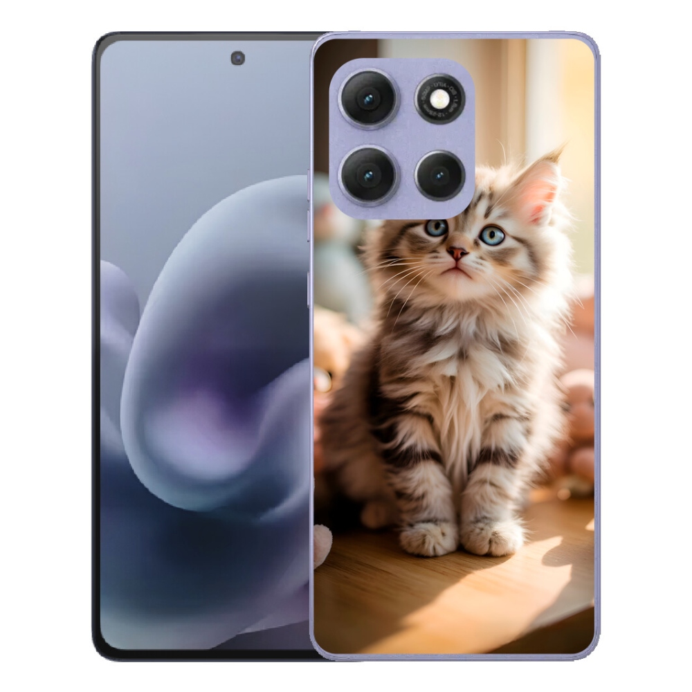 Gélové puzdro mmCase pre Motorola Moto G86 Power 5G – roztomilé mačiatko 10
