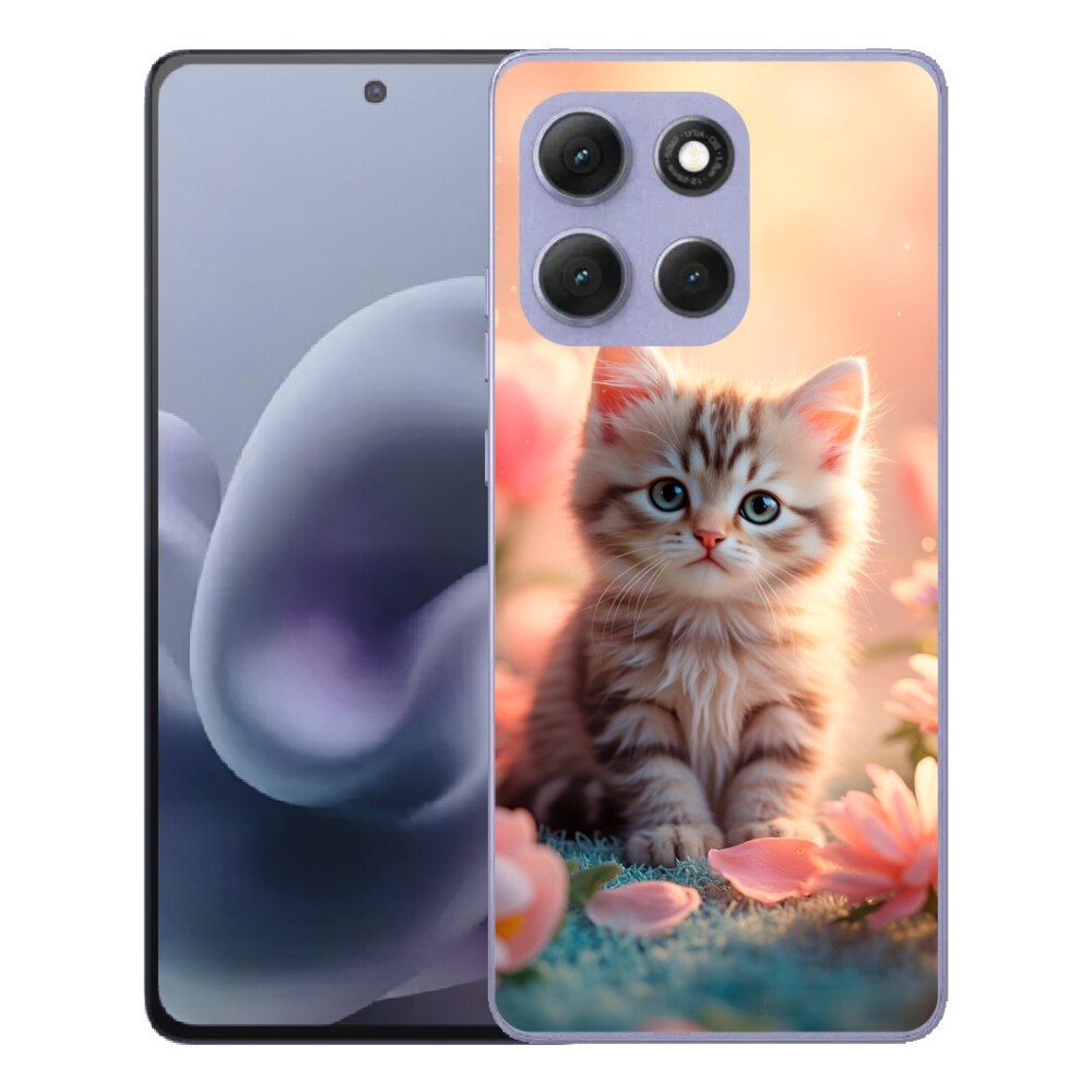 Gélový obal mmCase na Motorola Moto G86 Power 5G – roztomilé mačiatko 8