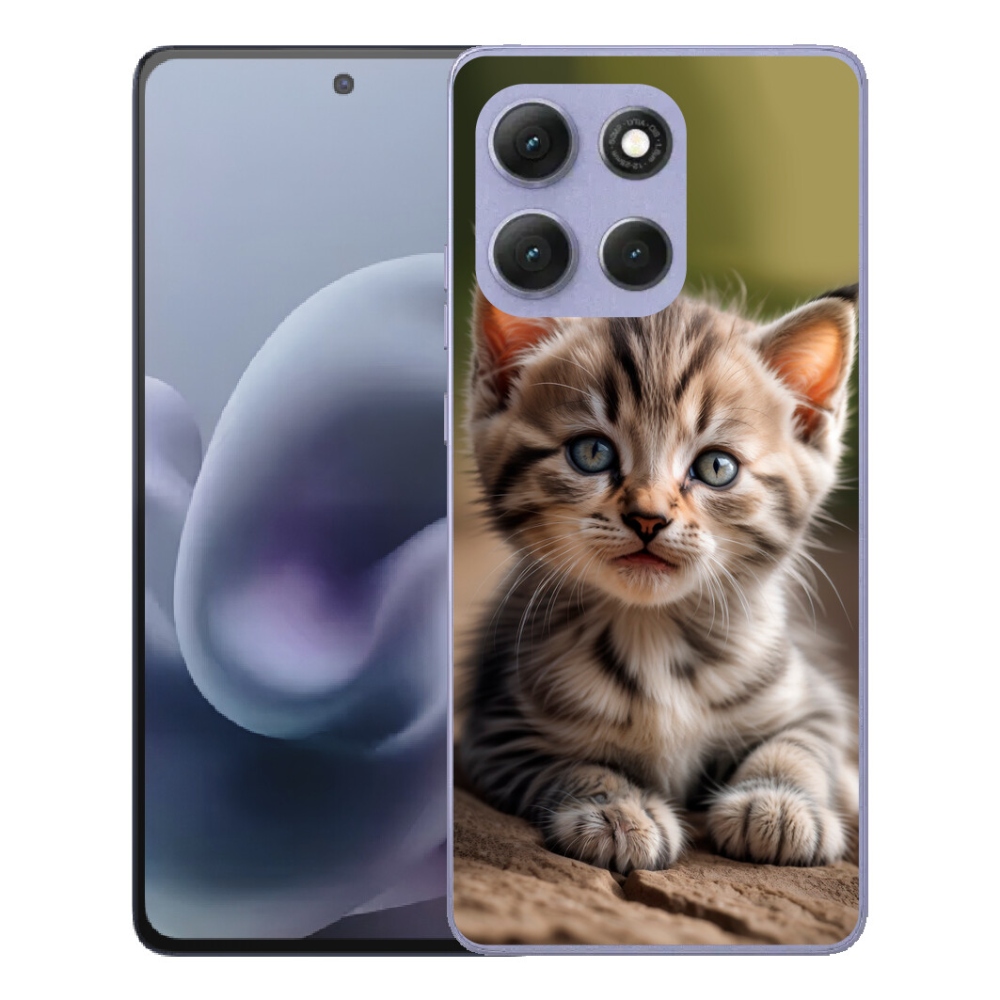 Gélový obal mmCase na Motorola Moto G86 Power 5G – roztomilé mačiatko 9
