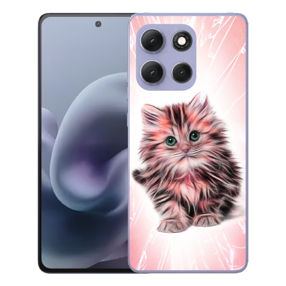 Gélový obal mmCase na Motorola Moto G86 Power 5G – roztomilé mačiatko