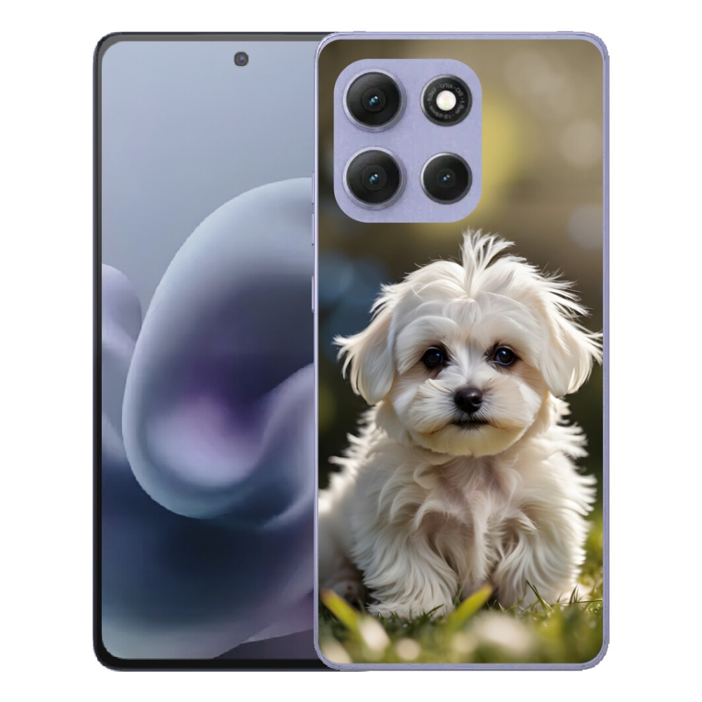 Gélové puzdro mmCase pre Motorola Moto G86 Power 5G – roztomilý maltský psík