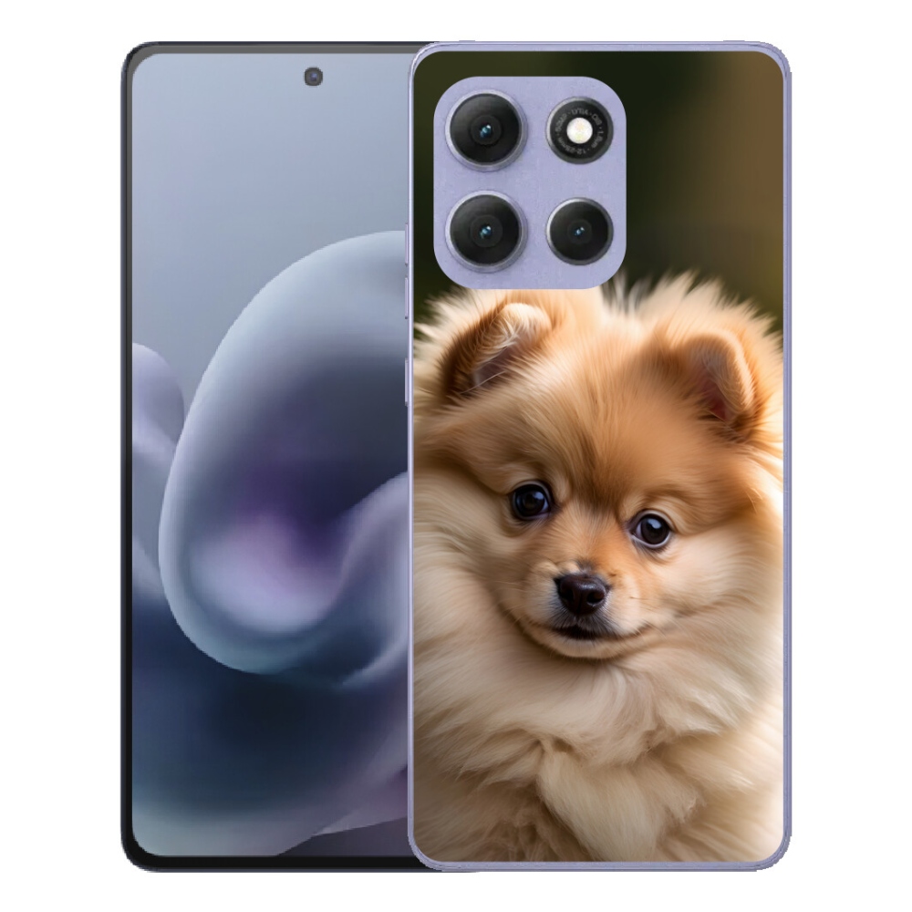 Gélový obal mmCase na Motorola Moto G86 Power 5G – roztomilý pomeranian 2