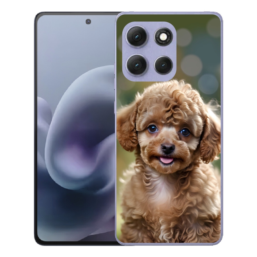 Gélový obal mmCase na Motorola Moto G86 Power 5G – roztomilý pudel